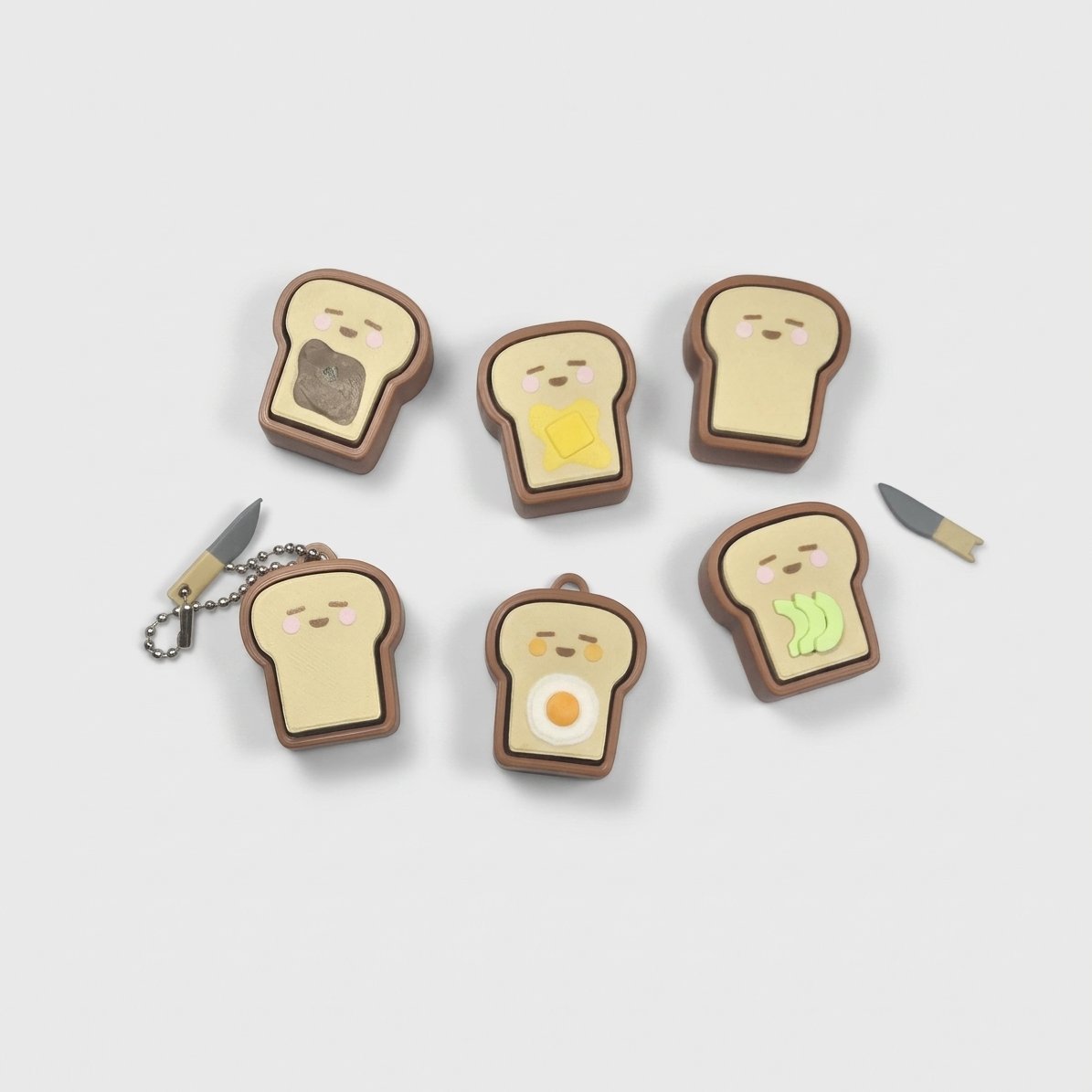 3D printed bread loaf model